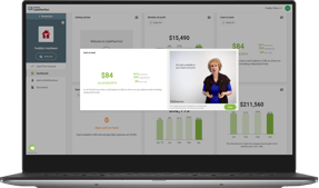 Video Coaching in laptop
