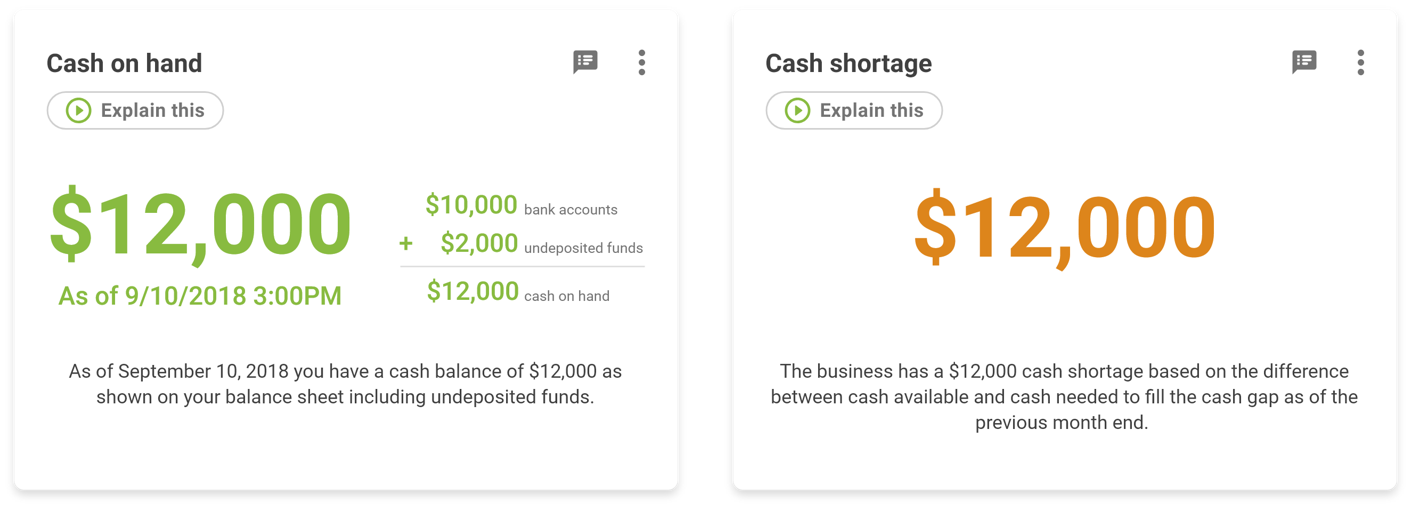 cash on hand and cash shortage pic